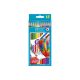 Színes ceruza készlet, hatszögletű Connect 12 klf. szín