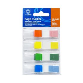   Jelölőcímke 12,5x43mm, 4x36lap, műanyag adagolóban Bluering®