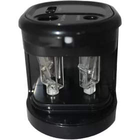   Hegyező asztali 2 lyukú elektromos elemes EG5161 Eagle fekete