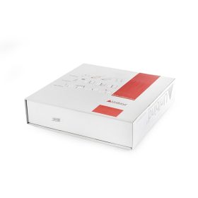 Hőkötő borító fém A4, 10mm, UniBIND fehér