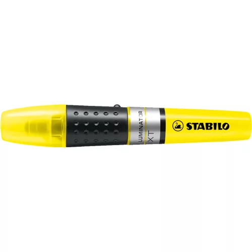 Szövegkiemelő 2-5mm, hengeres test Stabilo Luminator sárga