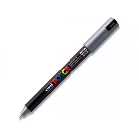 Dekormarker 0,7-1mm, Uni Posca PC-1M ezüst