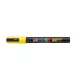Dekormarker 0,9-1,3mm, Uni Posca PC-3M sárga