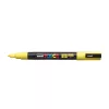 Dekormarker 0,9-1,3mm, Uni Posca PC-3M sárga