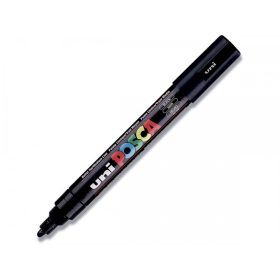 Dekormarker 1,8-2,5mm, Uni Posca PC-5M fekete