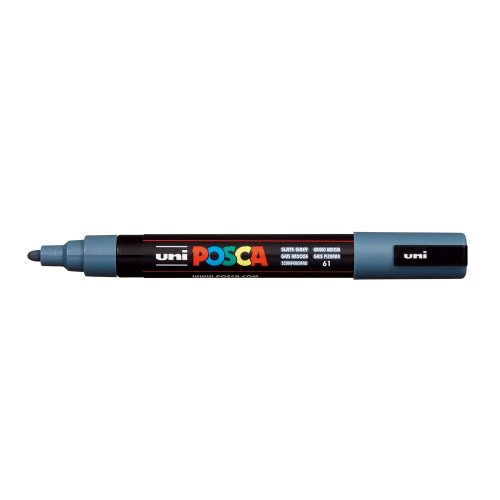 Dekormarker 1,8-2,5mm, Uni Posca PC-5M szürke