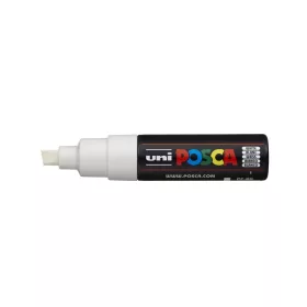 Dekormarker 8mm, Uni Posca PC-8K fehér