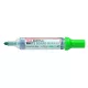 Táblamarker 2mm, kerek, utántölthető Pentel Easyflo zöld