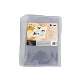   Genotherm lefűzhető A4, 100 micron, víztiszta Fornax 100 dbcsomag,