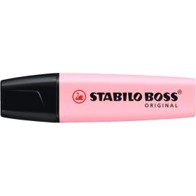   Szövegkiemelő 2-5mm, vágott hegyű, STABILO Boss original Pastel pink