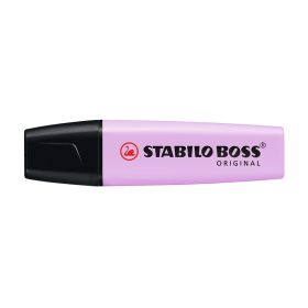   Szövegkiemelő 2-5mm, vágott hegyű, STABILO Boss original Pastel orgona