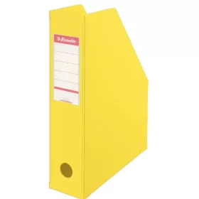   Iratpapucs 7cm, PVC/karton összehajtható Esselte Vivida sárga