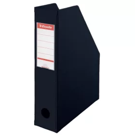   Iratpapucs 7cm, PVC/karton összehajtható Esselte Vivida fekete