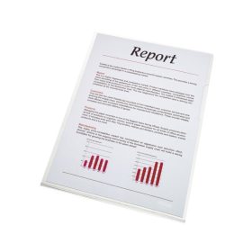   Genotherm 'L' A4, 150 micron víztiszta felület Esselte Luxus