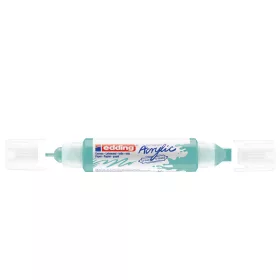   Akril marker 2-3mm, és 5-10mm, 3D kétvégű Edding 5400 türkiz