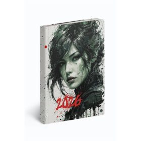   Zsebnaptár álló Fiestina hölgyeknek B/6, heti woman Realsystem 2026.