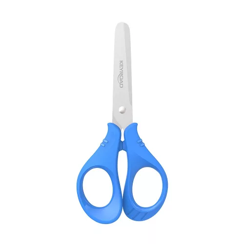 Olló 13 cm tompa fejű 20 db/display Keyroad Start vegyes színek