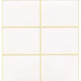 Etikett címke, 35x50mm, 10 lap, 6 címke/lap