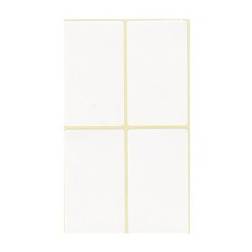 Etikett címke, 40x70mm, 15 lap, 4 címke/lap