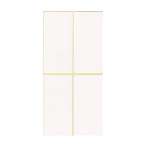 Etikett címke, 40x80mm, 15 lap, 4 címke/lap
