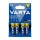 Elem AA ceruza LR06 Longlife Power 4 db/csomag, Varta