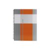 Spirálfüzet A5, 80lap vonalas, keményfedelű Marker Linear