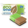 Mosogatószivacs 3 db/csomag formázott Bonus B019