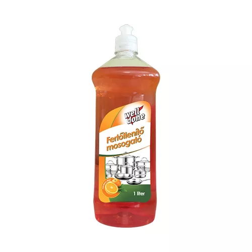 Mosogatószer 1 liter fertőtlenítő hatással Well Done Fresh Orange