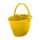Felmosó vödör 11 literes ovális csavaró kosárral sárga Bonus_B105