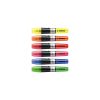 Szövegkiemelő készlet 2-5mm, vágott hegyű STABILO Luminator, 6 klf. szín