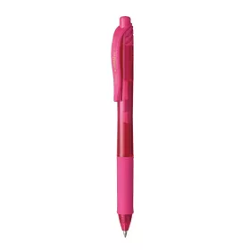   Rollertoll zselés golyóátmérő 0,7 mm, Pentel EnerGelX BL107-PX, írásszín rózsaszín