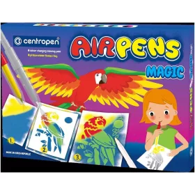   Filctoll fújós készlet Centropen AIRPENS 1549 Magic 8+3 klf. szín