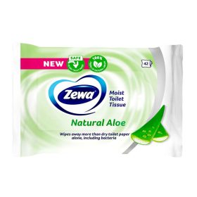 Toalettpapír nedves 42 lap/csomag Zewa Aloe Vera