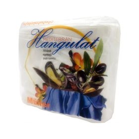  Szalvéta 1 rétegű 30 x 30 cm 100 lap/csomag fehér Mediterrán hangulat