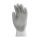 Védőkesztyű mártott latex bélelt L-es méret szürke