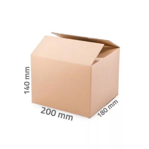 Karton doboz 200 x 180 x 140 mm 3 rétegű