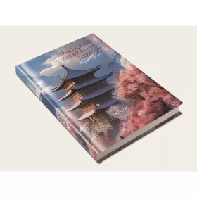   Hallgatói zsebkönyv A5, 145mmx205mm, fehér lapokkal pagoda 2026/2027 Realsystem