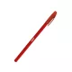 Golyóstoll 0,7mm eldobható, hatszögletű test kupakos Bluering® Jetta, írásszín piros