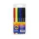 Rostirón kúpos végű, vízbázisú készlet, 1mm, Bluering®, 6 klf. szín, 