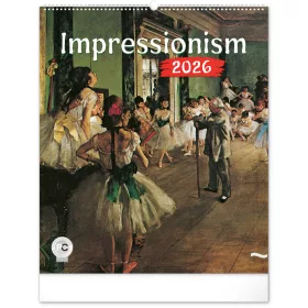   Falinaptár képes  480×560mm Impressionism  Realsystem 2026.