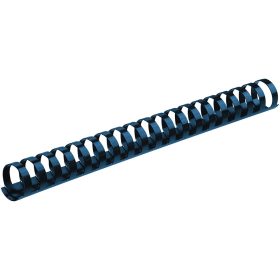   Spirál, műanyag, 10mm, 41-55lap, 100 db/doboz, Fellowes® kék