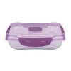 Ételtároló doboz 0,7 literes csatos és szelepes mikrós-fagyasztós_lányos színek