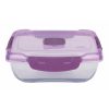 Ételtároló doboz 1 literes csatos és szelepes mikrós-fagyasztós_lányos színek