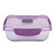 Ételtároló doboz 1 literes csatos és szelepes mikrós-fagyasztós_lányos színek