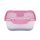 Ételtároló doboz 1,4 literes csatos és szelepes mikrós-fagyasztós_lányos színek