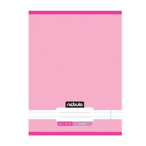 Füzet, A4, vonalas, 81-32, Monochrome és Gradient minták I., 12 db/csomag Nebulo