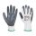 Védőkesztyű PU tenyérmártással nylon S-es méret A310 Portwest szürke-fehér