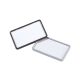 Névkitűző 40x75mm, mágnessel, 25 db/csomag, Durable Card fekete