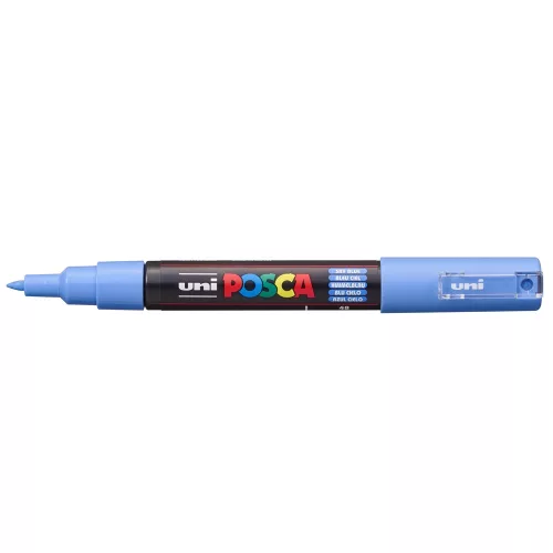 Dekormarker 0,7-1mm, Uni Posca PC-1M égszínkék