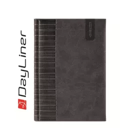   Tárgyalási napló Tucson B5 napló, fehér lapokkal fekete Dayliner